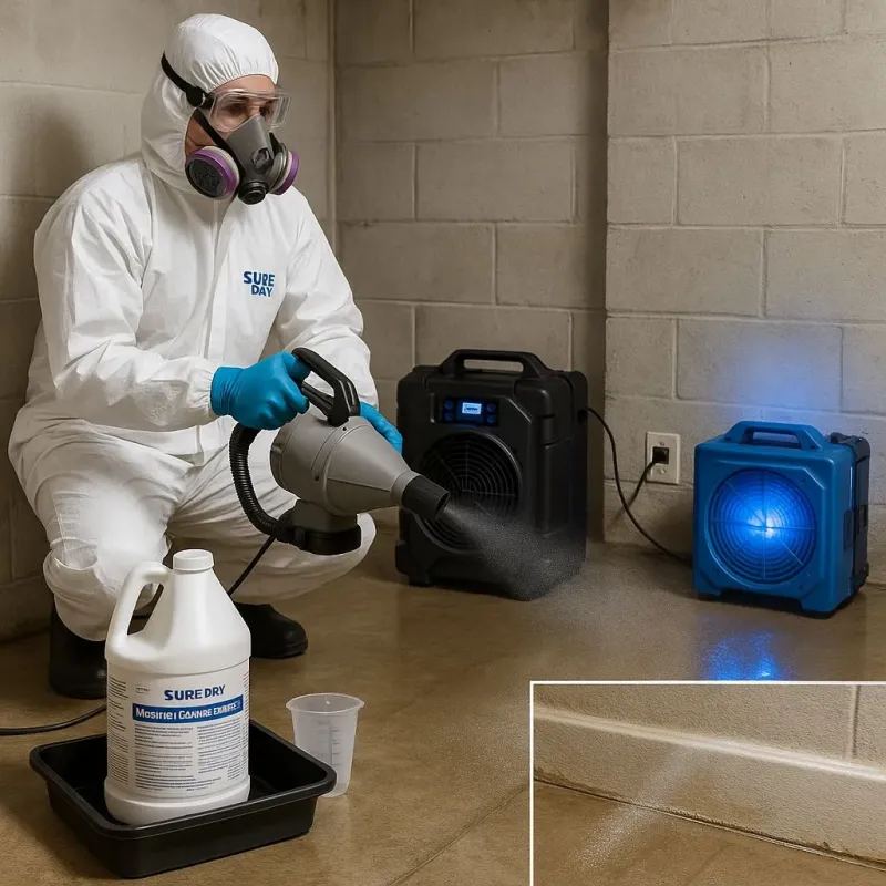 Sanitization and Odor Removal process in New London, CT