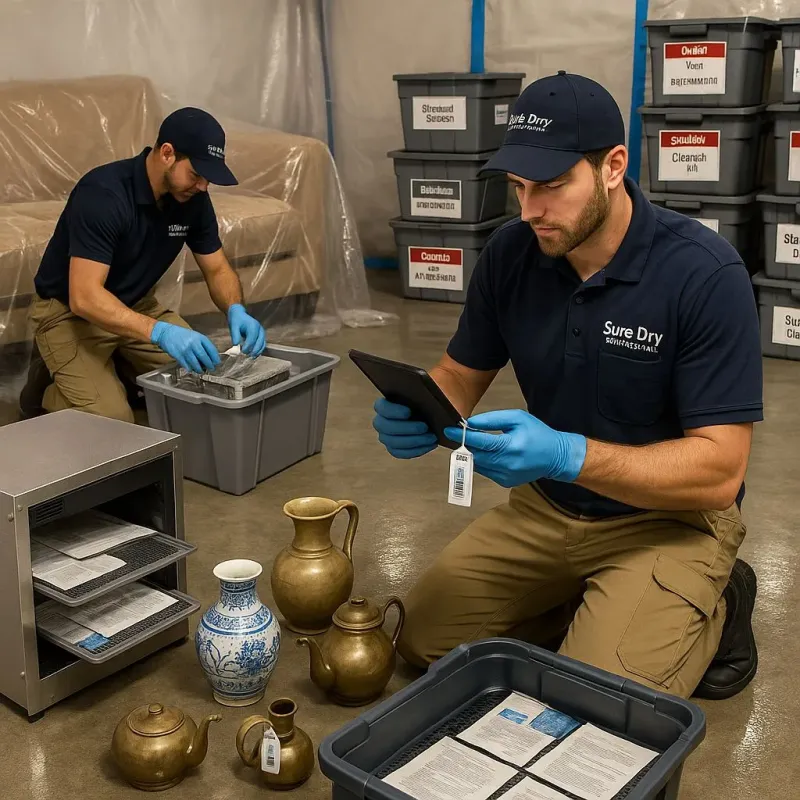 Content Protection and Restoration process in New London, CT