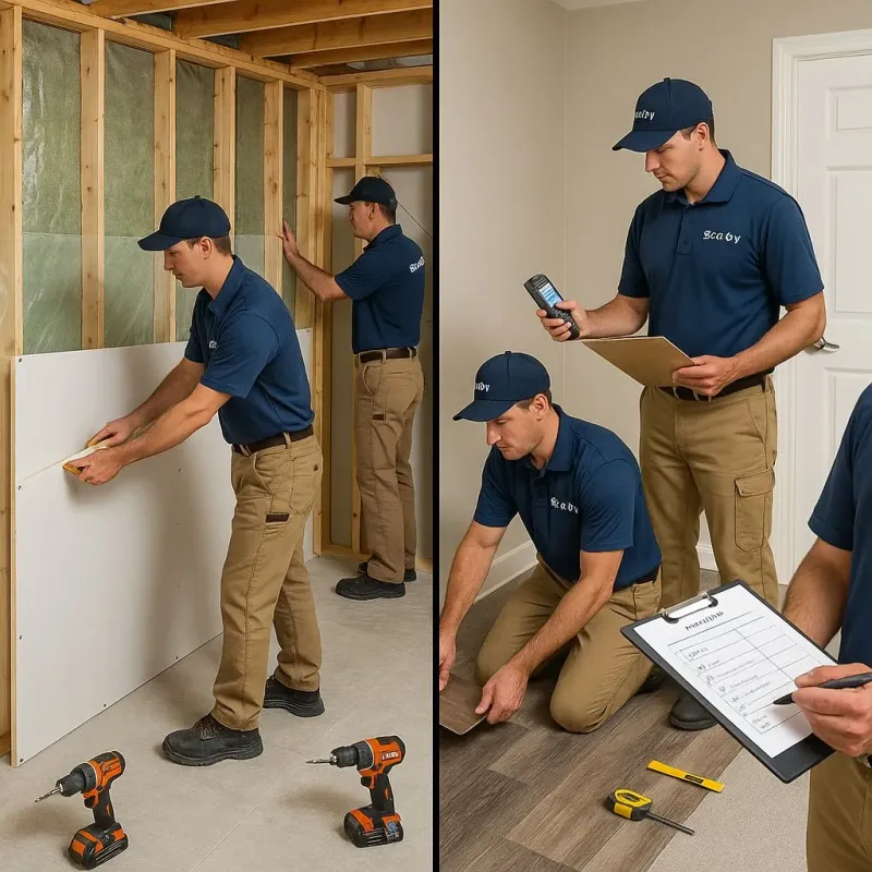 Repairs and Reconstruction process in New London, CT